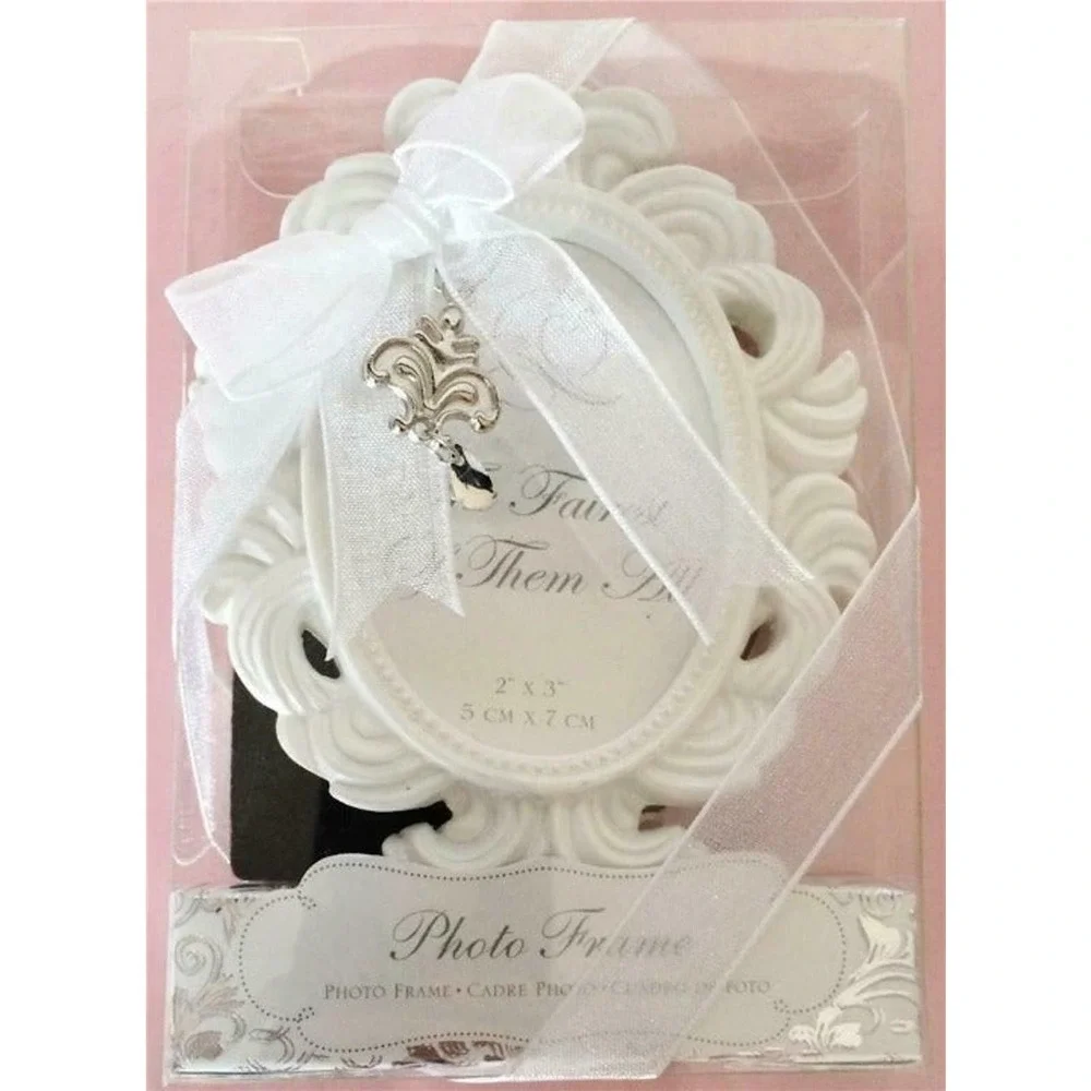 Disney Fairy Tale Weddings PICTURE FRAMES Photo Table or Favor NEW